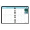 Earthscapes Recycled Ruled Monthly Planner, Landscapes Color Photos, 11 x 8.5, Black Cover, 14-Month (Dec-Jan): 2022-20242