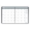 14-Month Recycled Ruled Monthly Planner, 11 x 8.5, Black Cover, 14-Month (July to Aug): 2022 to 20232