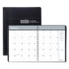 Recycled Two Year Monthly Planner with Expense Logs, 8.75 x 6.88, Black Cover, 24-Month (Jan to Dec): 2023 to 20241