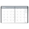Recycled Two Year Monthly Planner with Expense Logs, 8.75 x 6.88, Black Cover, 24-Month (Jan to Dec): 2022 to 20232
