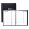 Recycled Professional Weekly Planner, 15-Minute Appts, 11 x 8.5, Black Wirebound Soft Cover, 24-Month (Jan-Dec): 2022-20231