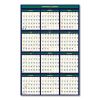 Four Seasons Business/Academic Recycled Wall Calendar, 24 x 37, 12-Month (July-June): 2022-2023, 12-Month (Jan to Dec): 20232