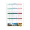 Earthscapes Recycled Reversible/Erasable Yearly Wall Calendar, Nature Photos, 24 x 37, White Sheets, 12-Month (Jan-Dec): 20221
