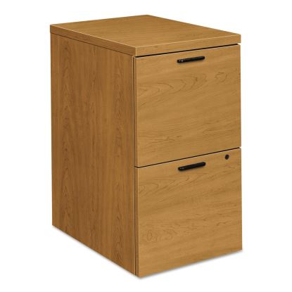10500 Series Mobile Pedestal File, Left or Right, 2 Legal/Letter-Size File Drawers, Harvest, 15.75" x 22.75" x 28"1