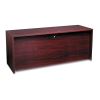 10500 Series 3/4-Height Right Pedestal Credenza, 72w x 24d x 29.5h, Mahogany2