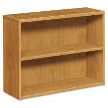 10500 Series Laminate Bookcase, Two-Shelf, 36w x 13-1/8d x 29-5/8h, Harvest1