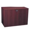 10500 Series Curved Return, Right, 42w x 18 to 24d x 29.5h, Mahogany2