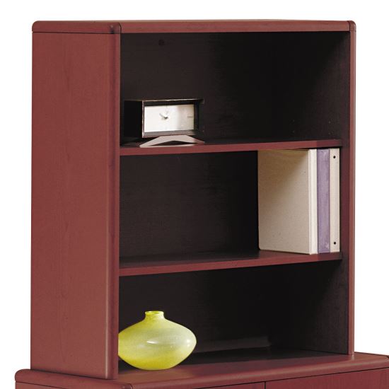 10700 Series Bookcase Hutch, 32.63w x 14.63d x 37.13h, Mahogany1