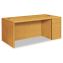 10700 Series Single Pedestal Desk with Full-Height Pedestal on Right, 72" x 36" x 29.5", Harvest1