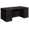 10700 Series Double Pedestal Desk with Full-Height Pedestals, 72" x 36" x 29.5", Mahogany2