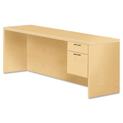 Valido Series Right Pedestal Credenza, 72w x 24d x 29.5h, Natural Maple1