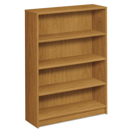 1870 Series Bookcase, Four-Shelf, 36w x 11.5d x 48.75h, Harvest1