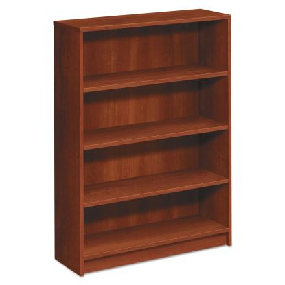 1870 Series Bookcase, Four Shelf, 36w x 11 1/2d x 48 3/4h, Cognac1