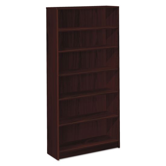1870 Series Bookcase, Six Shelf, 36w x 11 1/2d x 72 5/8h, Mahogany1