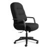 Pillow-Soft 2090 Series Executive High-Back Swivel/Tilt Chair, Supports Up to 300 lb, 17" to 21" Seat Height, Black2