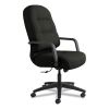 Pillow-Soft 2090 Series Executive High-Back Swivel/Tilt Chair, Supports Up to 300 lb, 16.75" to 21.25" Seat Height, Black2