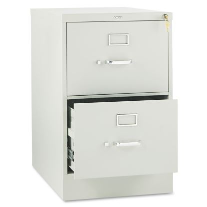 310 Series Vertical File, 2 Legal-Size File Drawers, Light Gray, 18.25" x 26.5" x 29"1