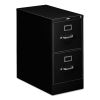 310 Series Vertical File, 2 Letter-Size File Drawers, Black, 15" x 26.5" x 29"1