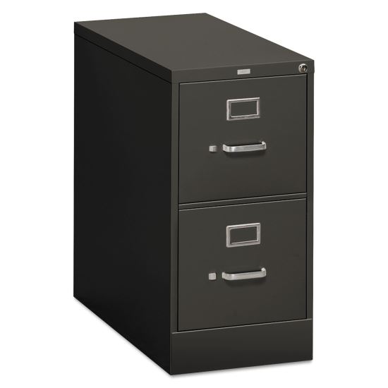 310 Series Vertical File, 2 Letter-Size File Drawers, Charcoal, 15" x 26.5" x 29"1