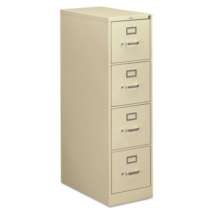 310 Series Vertical File, 4 Letter-Size File Drawers, Putty, 15" x 26.5" x 52"1
