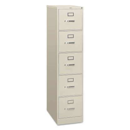 310 Series Vertical File, 5 Letter-Size File Drawers, Light Gray, 15" x 26.5" x 60"1