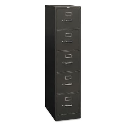 310 Series Vertical File, 5 Letter-Size File Drawers, Charcoal, 15" x 26.5" x 60"1