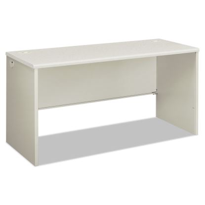38000 Series Desk Shell, 60" x 24" x 30", Light Gray/Silver1