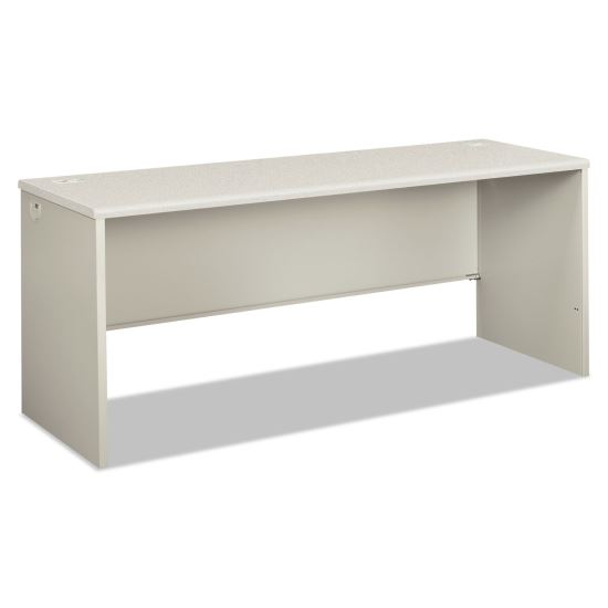 38000 Series Desk Shell, 72" x 24" x 30", Light Gray/Silver1