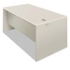 38000 Series Desk Shell, 60" x 30" x 30", Light Gray/Silver1