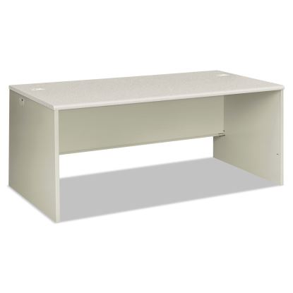 38000 Series Desk Shell, 72" x 36" x 30", Light Gray/Silver1