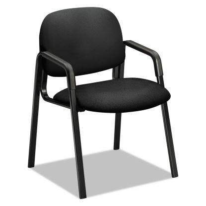 Solutions Seating 4000 Series Leg Base Guest Chair, 23.5" x 24.5" x 32", Black1
