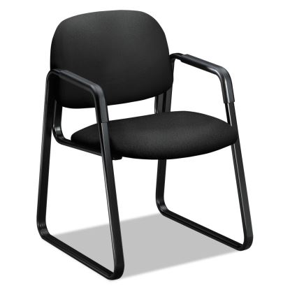 Solutions Seating 4000 Series Sled Base Guest Chair, 23.5" x 26" x 33", Black1