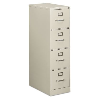 510 Series Vertical File, 4 Letter-Size File Drawers, Light Gray, 15" x 25" x 52"1
