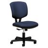 Volt Series Task Chair, Supports Up to 250 lb, 18" to 22.25" Seat Height, Navy Seat/Back, Black Base1