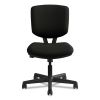 Volt Series Leather Task Chair with Synchro-Tilt, Supports Up to 250 lb, 18" to 22.25" Seat Height, Black1