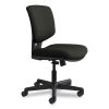 Volt Series Leather Task Chair with Synchro-Tilt, Supports Up to 250 lb, 18" to 22.25" Seat Height, Black2