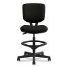 Volt Series Leather Adjustable Task Stool, Supports Up to 275 lb, 22.88" to 32.38" Seat Height, Black2