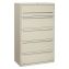 Brigade 700 Series Lateral File, 4 Legal/Letter-Size File Drawers, 1 File Shelf, 1 Post Shelf, Light Gray, 42" x 18" x 64.25"1
