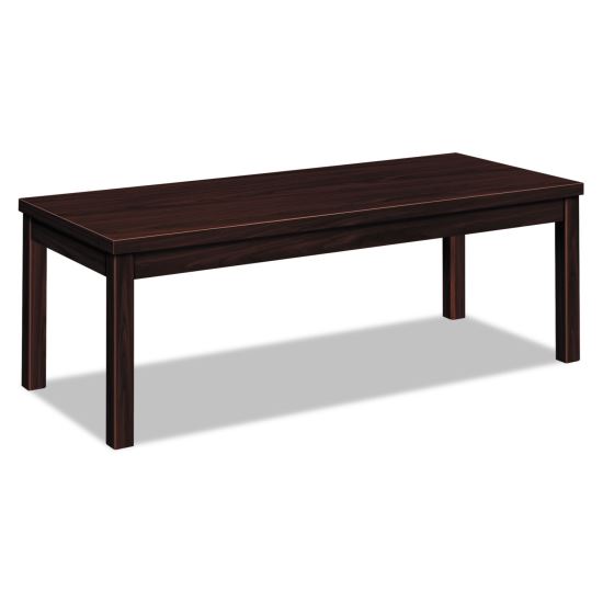 Laminate Occasional Table, Rectangular, 48w x 20d x 16h, Mahogany1