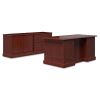 94000 Series Storage Cabinet, 37-1/2w x 20-1/2d x 29-1/2h, Mahogany2