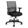 Convergence Mid-Back Task Chair, Swivel-Tilt, Supports Up to 275 lb, 15.75" to 20.13" Seat Height, Black2