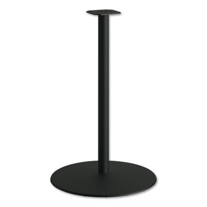 Between Round Disc Base for 42" Table Tops, Black Mica1