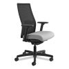 Ignition 2.0 4-Way Stretch Mid-Back Mesh Task Chair, Supports 300 lb, 17" to 21" Seat Height, Frost Seat, Black Back/Base2