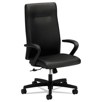 Ignition Series Executive High-Back Chair, Supports Up to 300 lb, 17.38" to 21.88" Seat Height, Black1