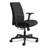 Ignition Series Fabric Low-Back Task Chair, Supports Up to 300 lb, 17" to 21.5" Seat Height, Black2