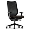 Nucleus Series Work Chair, ilira-Stretch M4 Back, Supports 300 lb, 17" to 21.5" Seat Height, Espresso Seat, Black Back/Base2