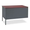 Metro Classic Series Workstation Return, Right, 42w x 24d, Mahogany/Charcoal2