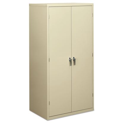 Assembled Storage Cabinet, 36w x 24 1/4d x 71 3/4h, Putty1