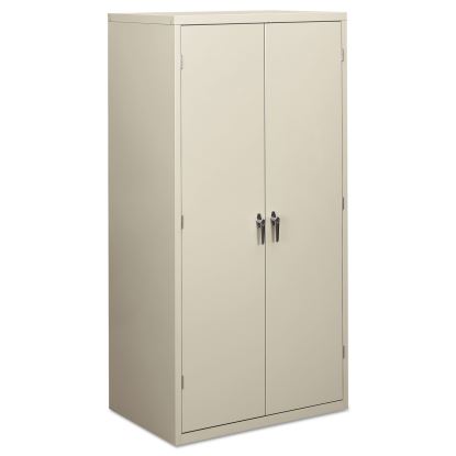 Assembled Storage Cabinet, 36w x 24 1/4d x 71 3/4h, Light Gray1