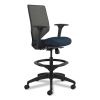 Solve Series Mesh Back Task Stool, Supports Up to 300 lb, 23" to 33" Seat Height, Midnight Seat, Charcoal Back, Black Base2